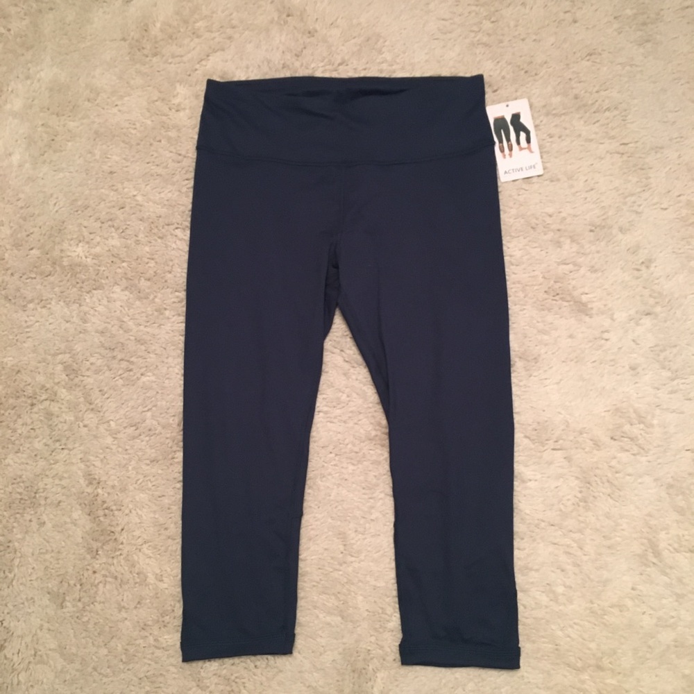 Active Life High-Waisted Crop Lattice Leggings NWT - Picture 2 of 7
